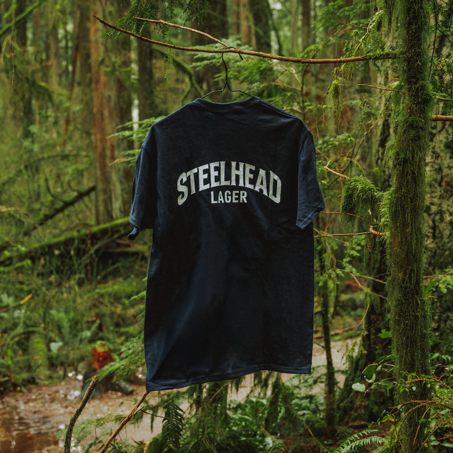 Steelhead Pocket Tee, Navy
